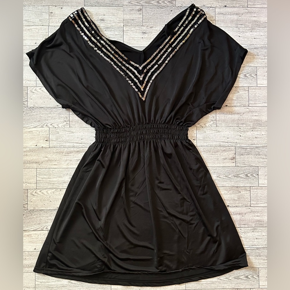 Black Flowy Dress – Size S - Picture 2 of 10